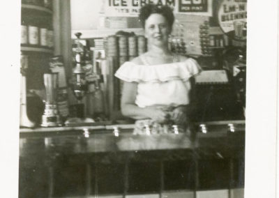 Mrs. Zimmerman, Zimmerman's Cut Rate at corner of Main and Potomac Streets