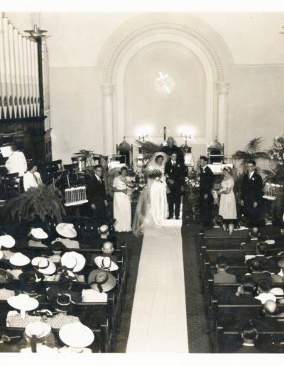 Wedding of Glenn and Charlotte Haines at Trinity Lutheran