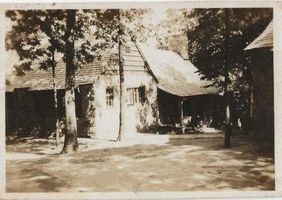 Ranger house at the park