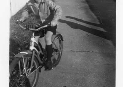 Doug Bast riding a bike