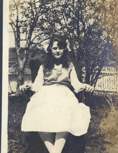Naomi Flook, age 15, April 1919