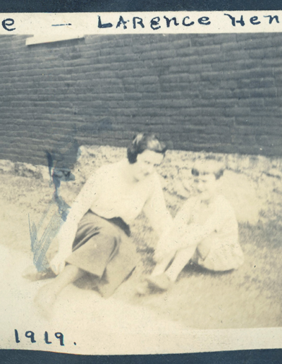 Louise and Larence Henneberger, July 1919