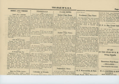 BHS Star February 1933 issue, page 3
