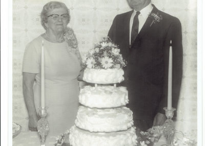 Wedding Anniversary of Carrie and Ross Gantz, parents of Janice Gantz