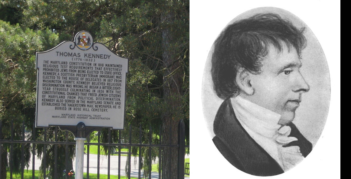 Thomas Kennedy and historical marker