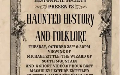 Come to a Haunted History & Folklore Presentation – Oct 28th